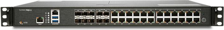 SonicWall NSa 3700 - Security appliance - 10 GigE, 5 GigE - 1U - rack-mountable