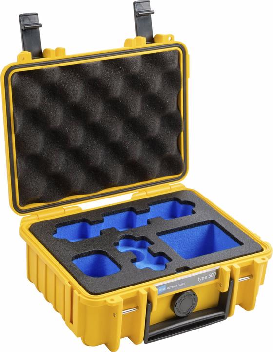 B&W International Drone Case Type 500/Y for DJI Action 2 (Drone case)