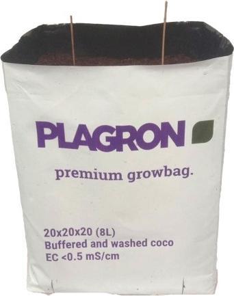 Plagron Premium Growbag 8L (8 l, Coco Slab)