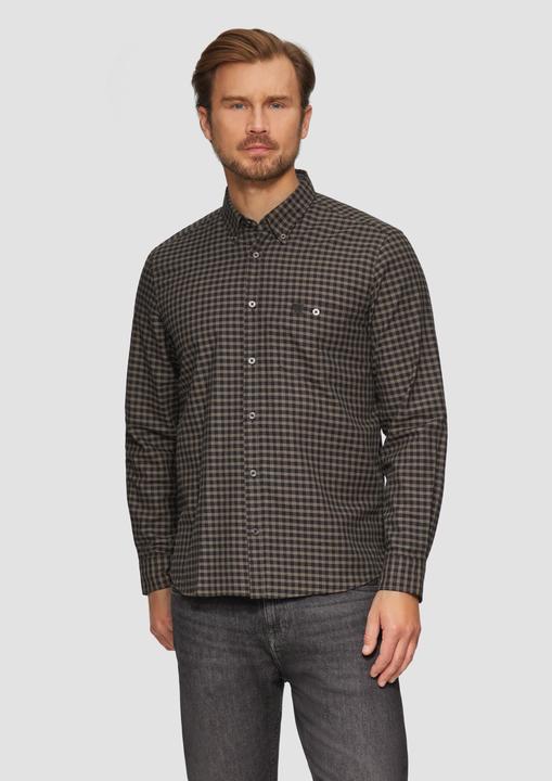 Produktbild S.Oliver Hemd Regular Fit: Kariertes Hemd mit Button-Down-Kragen (XXL)