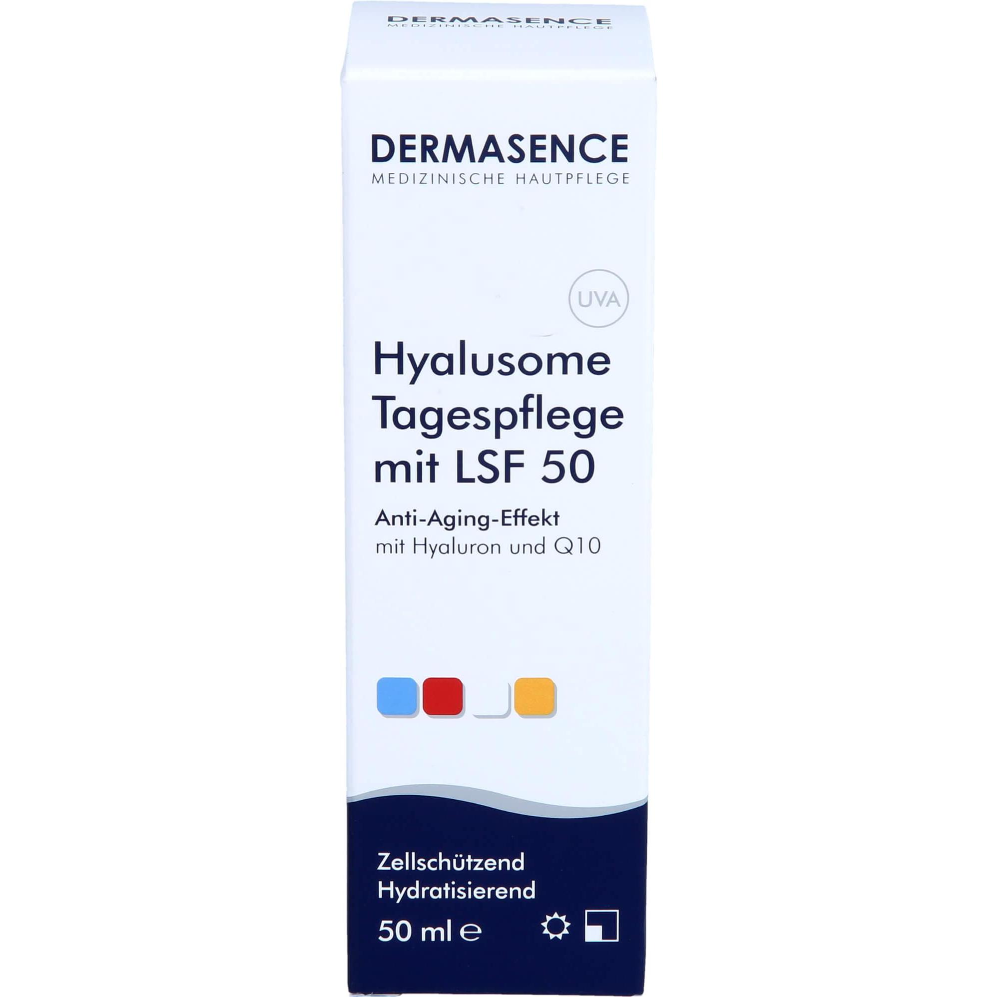 Thumbnail - Dermasence, Gesichtscreme, Hyalusome Tagespflege LSF50 (50 ml, 24h Creme, SPF 50)