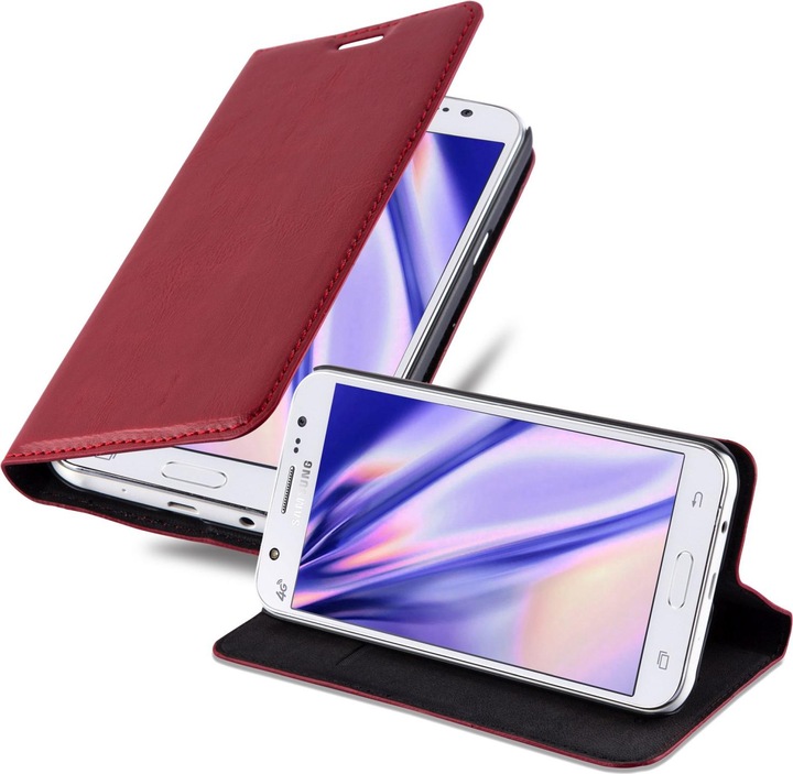 Actual product image Cadorabo Book Invisible Magnet Cover (Samsung Galaxy J5 (2015))