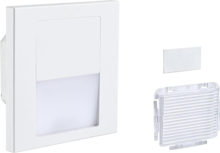 Produktbild Paulmann WAND EBL SET 1X1W LED (TSARO ECKIG WEIss) (120 lm)