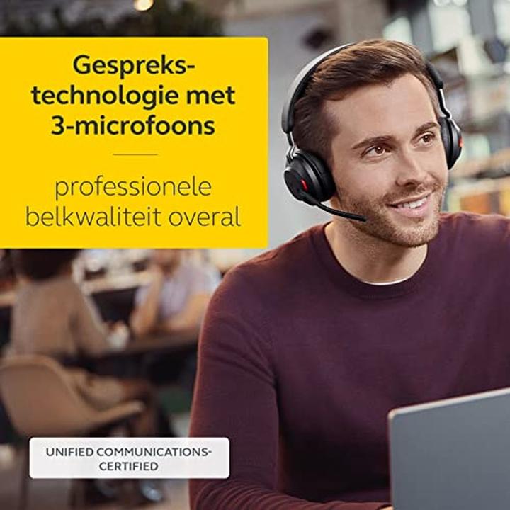Actual product image Jabra Evolve2 65 UC (Wireless, USB-C)