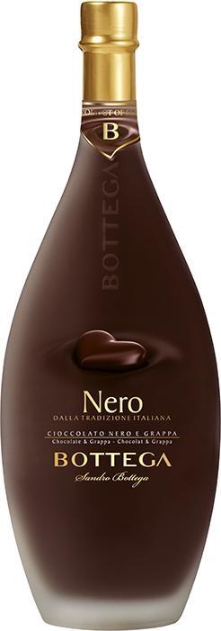 Bottega CIOCCOLATO NERO Liqueur de grappa 15% vol. 0,5l