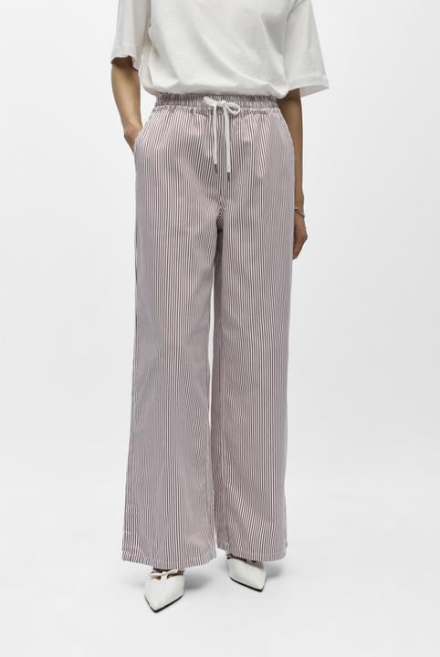 Produktbild Object Gestreifte Wide Leg Hose (40)