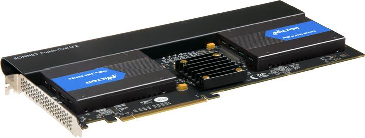 Actual product image Sonnet Fusion Dual U.2