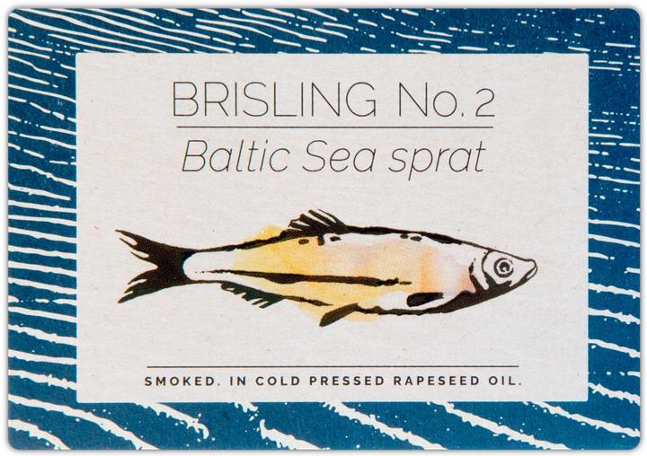 Actual product image Fangst Brisling Nr. 2 (100 g)