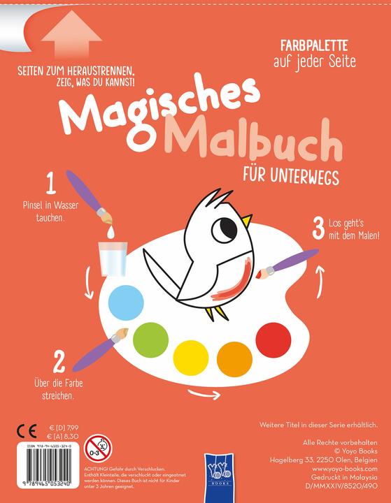 Image du produit Magisches Malbuch fr unterwegs - Cover Br