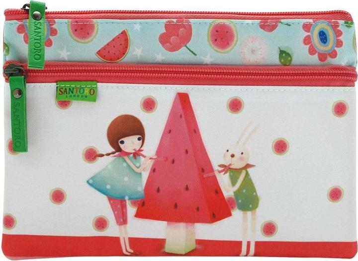 Santoro Kori Kumi Tasche mit zwei Reissverschlüssen