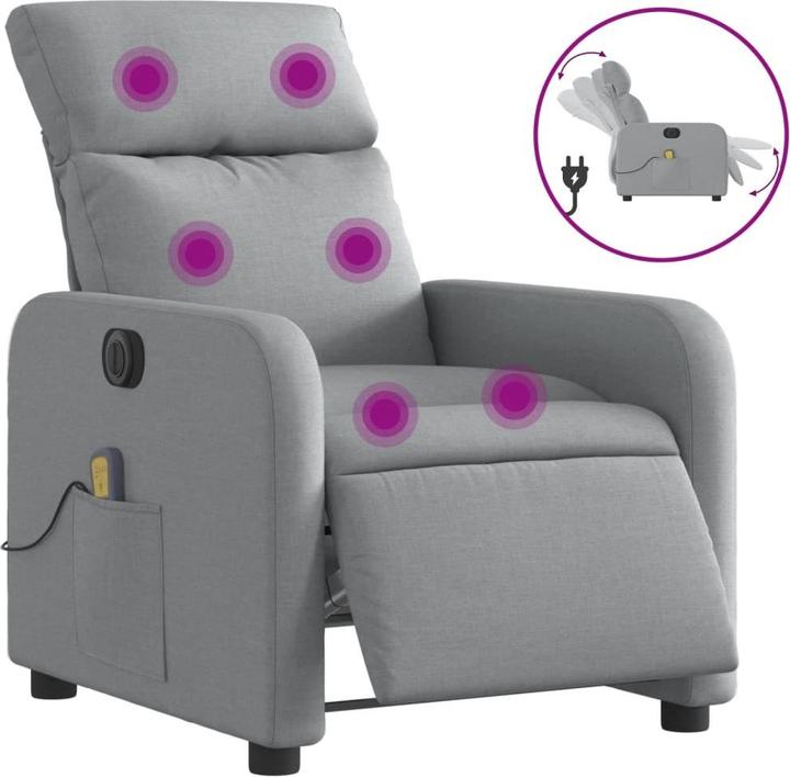 Produktbild vidaXL elektrischer Massagesessel