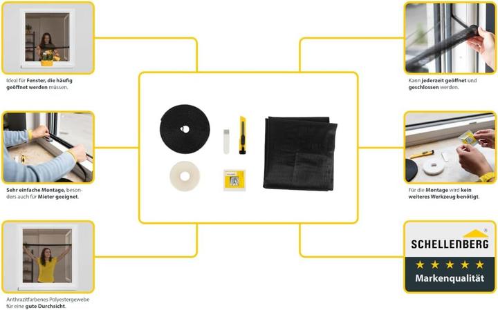 Actual product image Schellenberg Mückennetz (130 x 150 cm)
