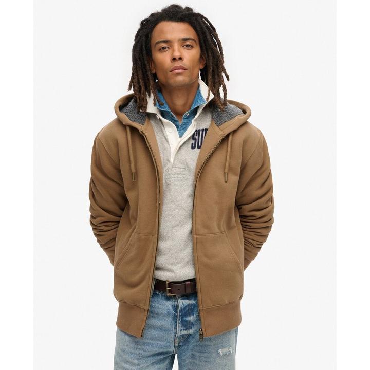 Image du produit Superdry weathirt à capuche doublée uperdry borg (S)