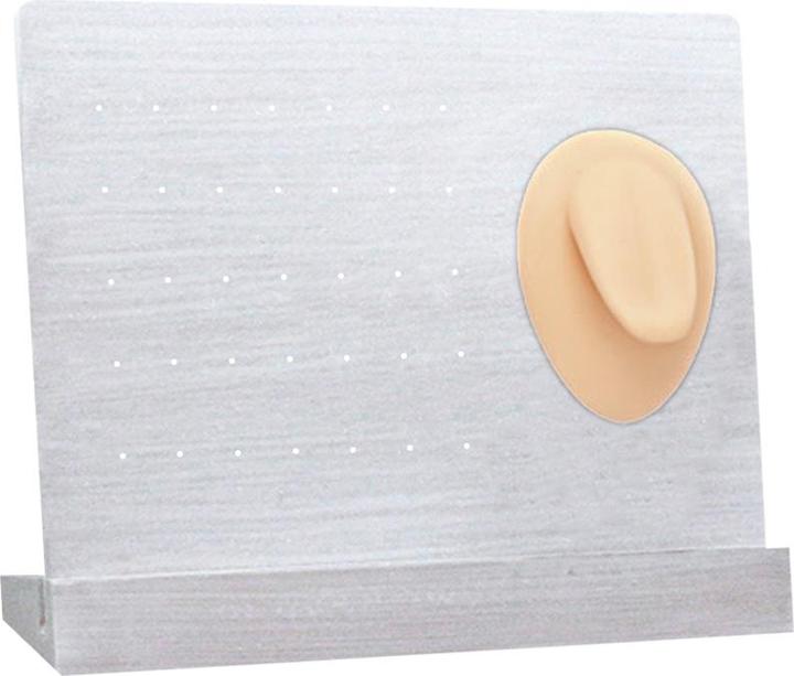 Produktbild Star Piercing Display weiss Zunge hell - Barbell