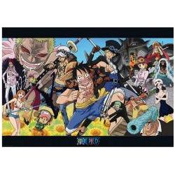Abystyle Multicolore Quadri, One Piece - Poster Dressrosa 91,5X61 (3.50 X 68.20 Cm)