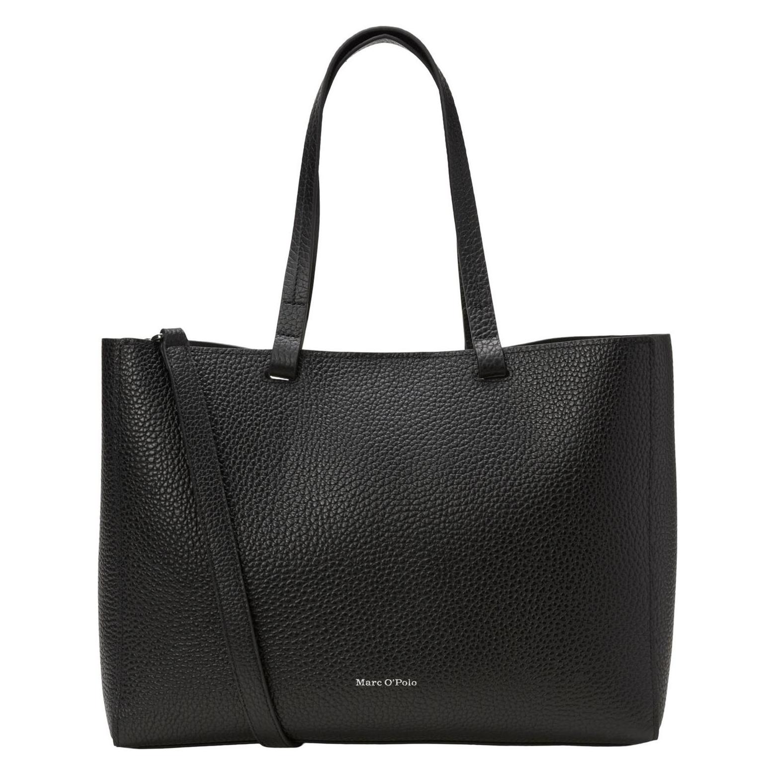 Marc O'Polo, Damen, Tasche, Busin Shopper, Schwarz