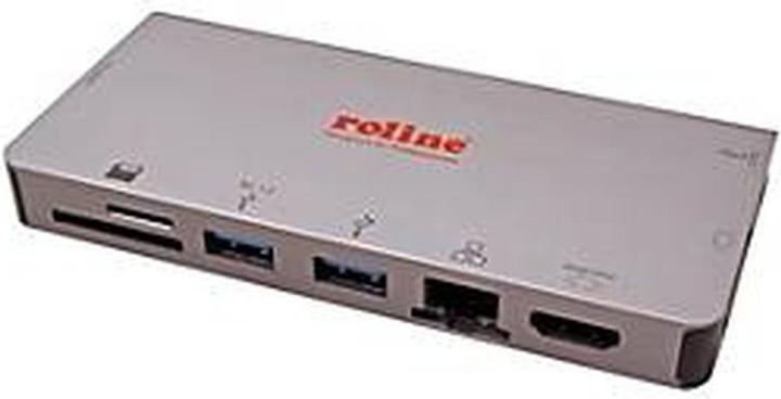 Produktbild Roline USB Typ C Dockingstation (USB-C, 7 Ports)