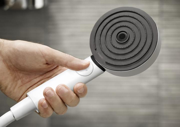 Actual product image hansgrohe Pulsify Select S 105 Activation (3 Beam types, 11.50 l/min)