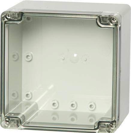 Actual product image Fibox MNX Enclosure, Clear Lid, 130x130x125mm (Housing)