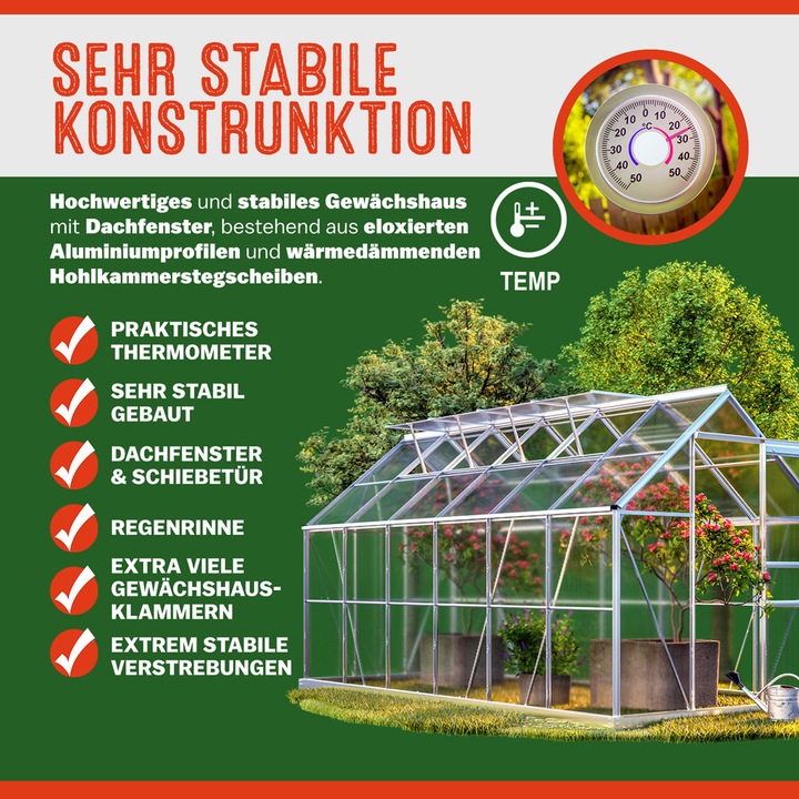 Actual product image Deuba Greenhouse