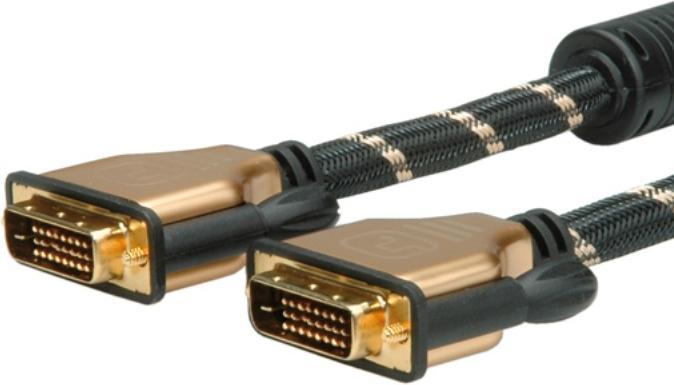 Produktbild Roline Dvi — Dvi (10 m)