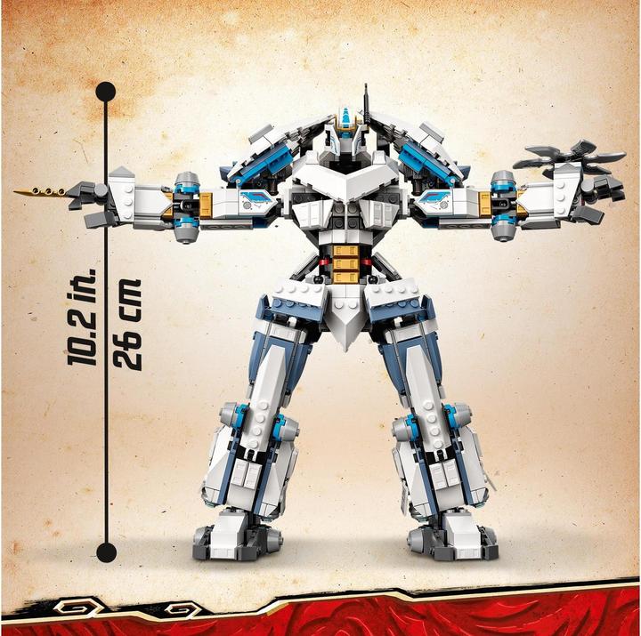 Produktbild LEGO Zanes Titan-Mech (71738, LEGO Ninjago)