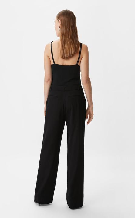 Produktbild Comma Strickpullunder Stricktop mit transparentem V-Ausschnitt (32)