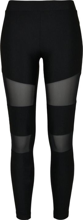 Actual product image Urban Classics Ladies Tech Mesh Rib Leggings (M)