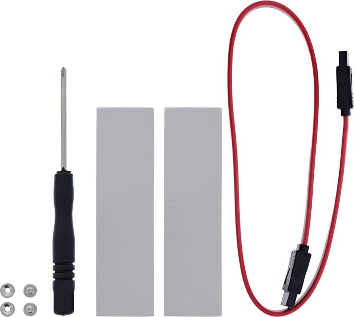 Actual product image InLine PCIe Karte x16 zu 2x M.2