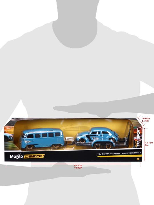 Produktbild Maisto VW T1 Van Samba & Volkswagen Beetle