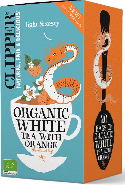 Actual product image Clipper White Orange Tea Organic (20 x 1.7 g) 34 g - (34 g)