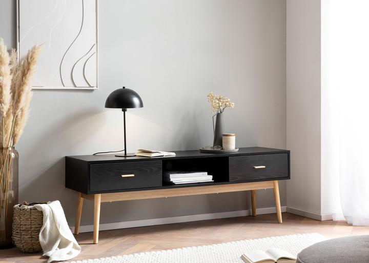 Produktbild Wohnling Schwarz (150 x 40 x 50 cm)