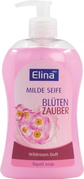Elina Savon liquide500ml Magie florale Rose sauvage (Savon liquide, 500 ml)