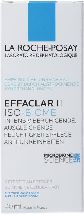 Actual product image La Roche Posay Effaclar H Isobiome (40 ml, 24h cream)