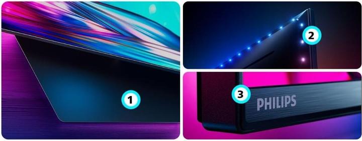 Produktbild Philips 75PUS8919 12 Ambilight The One Grau (75", LED, 4K)