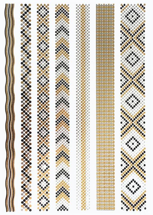 PP Metallic Body Tattoos