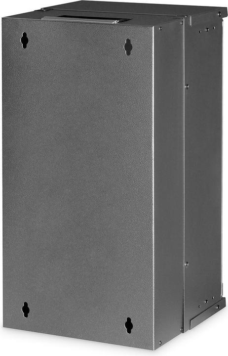 Immagine prodotto Digitus Contenitore da parete 10" 12U, SOHO PRO 591 x 316 x 298 mm, nero (12 HE, Portapacchi da 10 pollici)