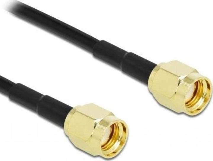 Produktbild Delock Antennenkabel RP-SMA Stecker zu RP-SMA Stecker LMR/CFD100 2 m low loss (Antennenkabel)