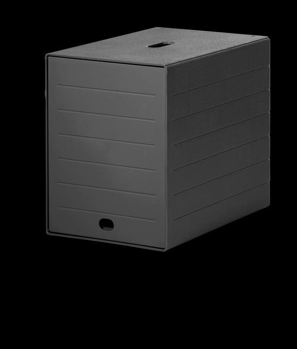 Actual product image Durable IDEALBOX PLUS 7 drawer box, HxWxD 322 x 250 x 365 mm, charcoal. (C4)