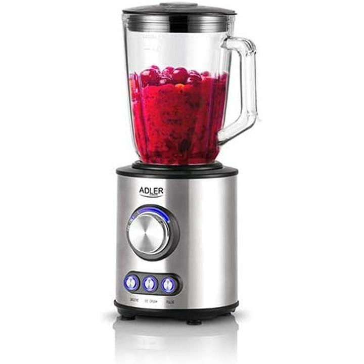 Produktbild Adler Mixer AD 4078 Tabletop, 1700 W, Jar material Glass, Jar capacity 1.5 L, Ice crushing, Stainless stee (800 W)