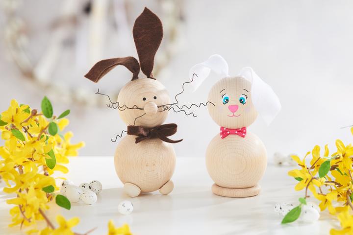 Produktbild VBS Holzkugeln halbgebohrt "Ø 70 mm"