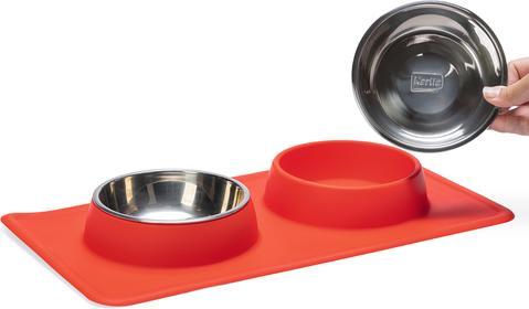 Image du produit Karlie Silicone Inox Dinner Set Dex (35 cl)