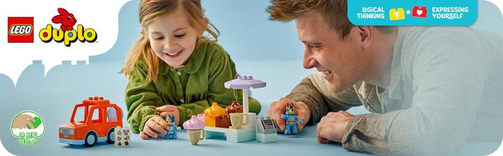 Image du produit LEGO Excursion chez le glacier avec Bluey (10458)