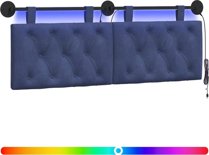 Actual product image vidaXL Modernes Kopfteil (130 x 55 x 7 cm)
