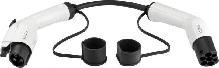 Actual product image Ev + + Type 1 to Type 2 32A adapter for charging cable (7.20 kW, 0.20 m)