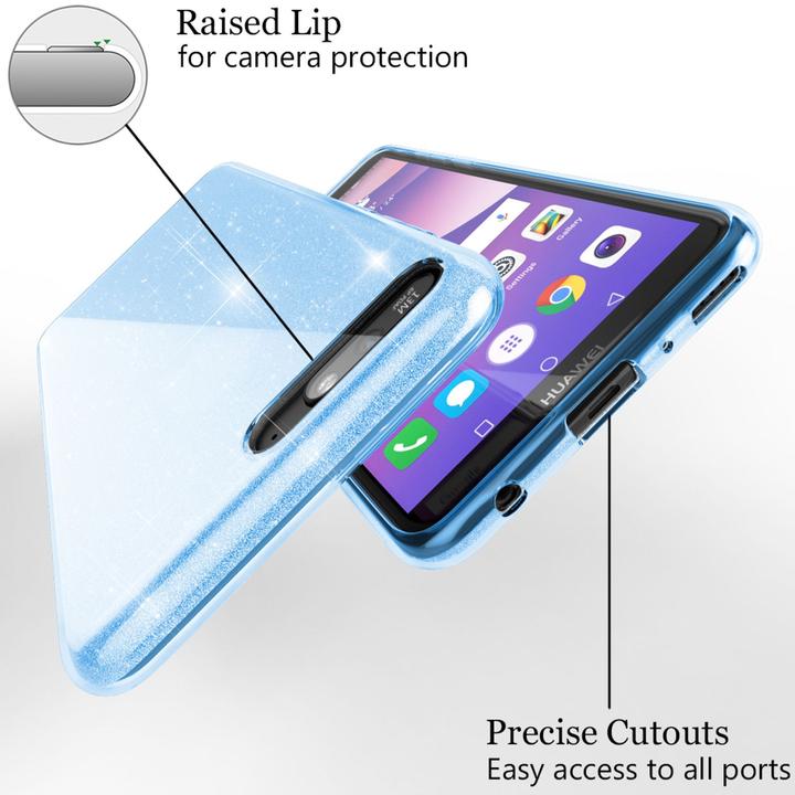 Produktbild Nalia Glitzer Hülle (Huawei Y6 (2018))