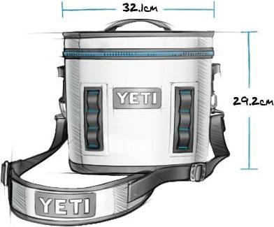 Actual product image Yeti Hopper Flip Kühltasche
