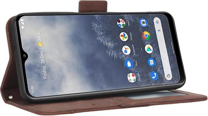 Produktbild Cover-Discount Nokia G60 - Etui mit vielen Kartenfächer braun (Nokia G60)