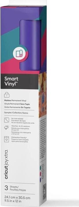 Actual product image Cricut Vinylfolie Joy Xtra Smart permanent 3-teilig
