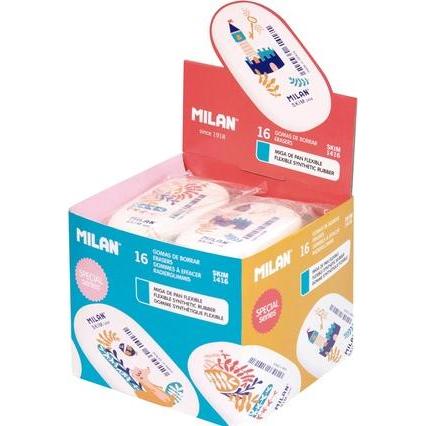 Milan, Gummiband, Story Time 16 Oval Gummi Display Box 1416 Sonderserie